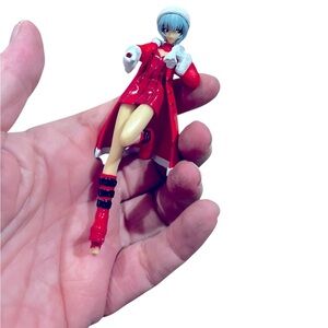 Evangelion Rei Ayanami 4.5” figure doll figurine toy Japan anime Santa comic